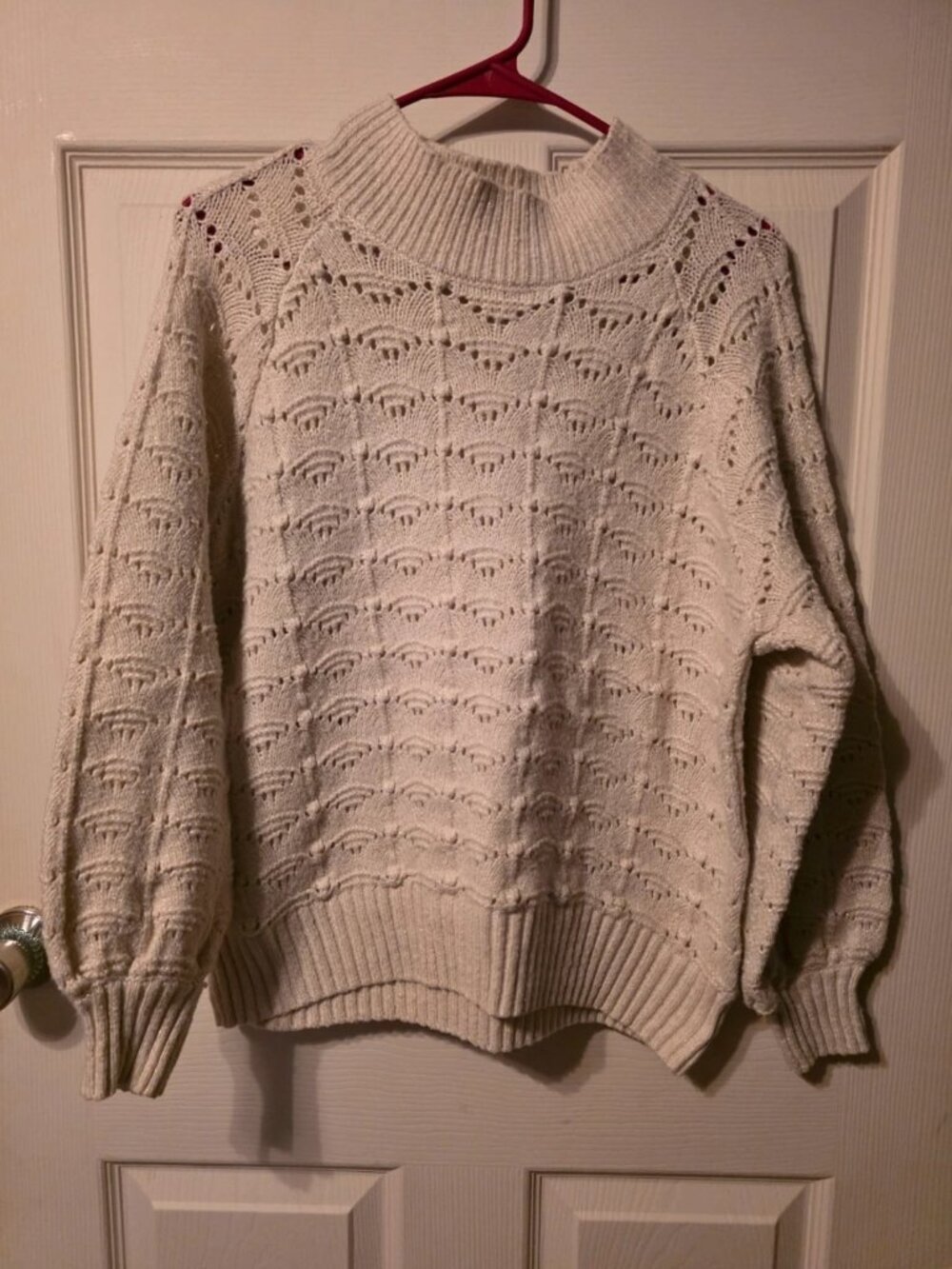 Time and Tru Glitter Sweater Large (R1)